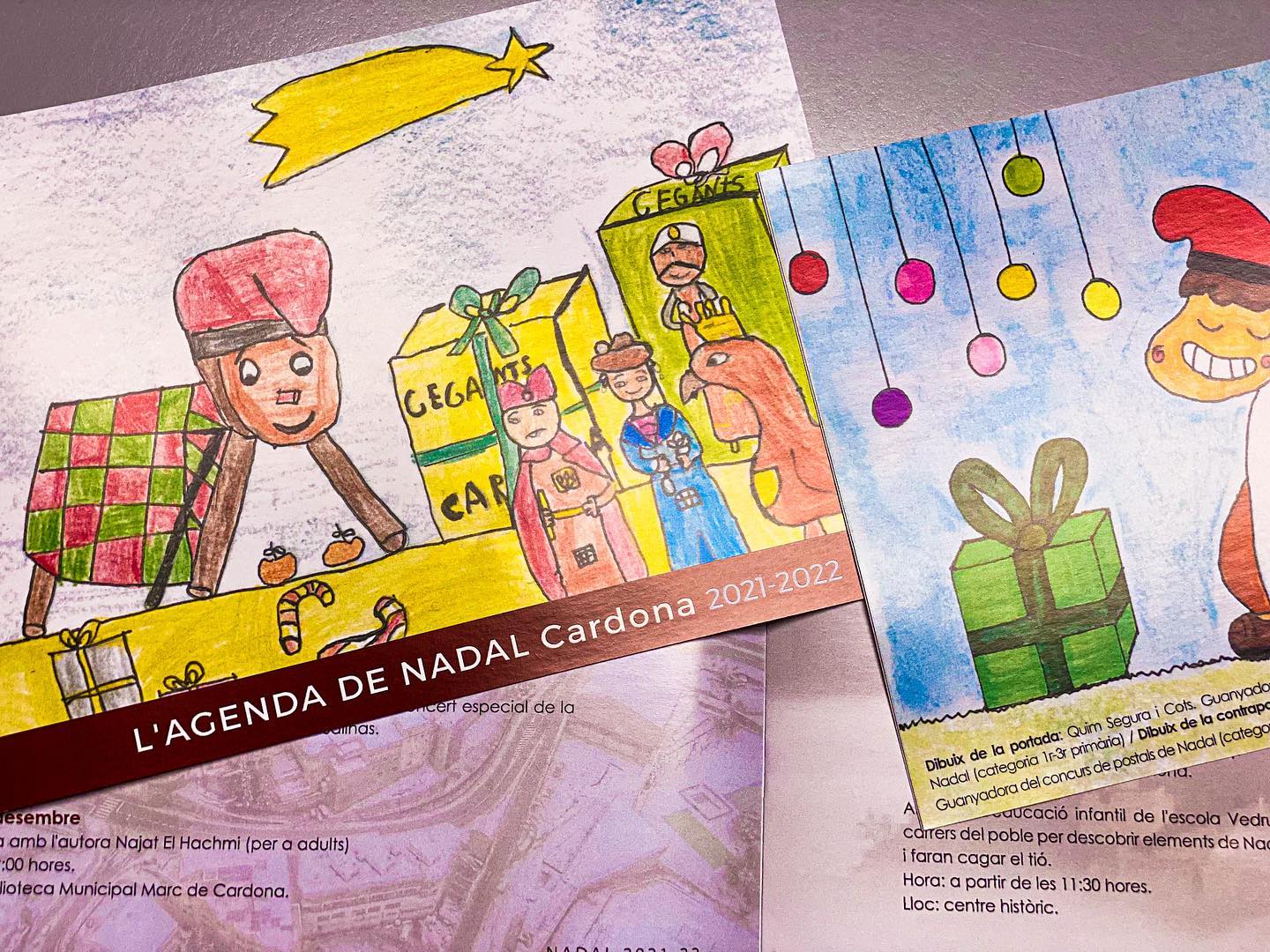L'Ajuntament i la Biblioteca convoquen el vuitè concurs de postals per il·lustrar l'agenda de Nadal 