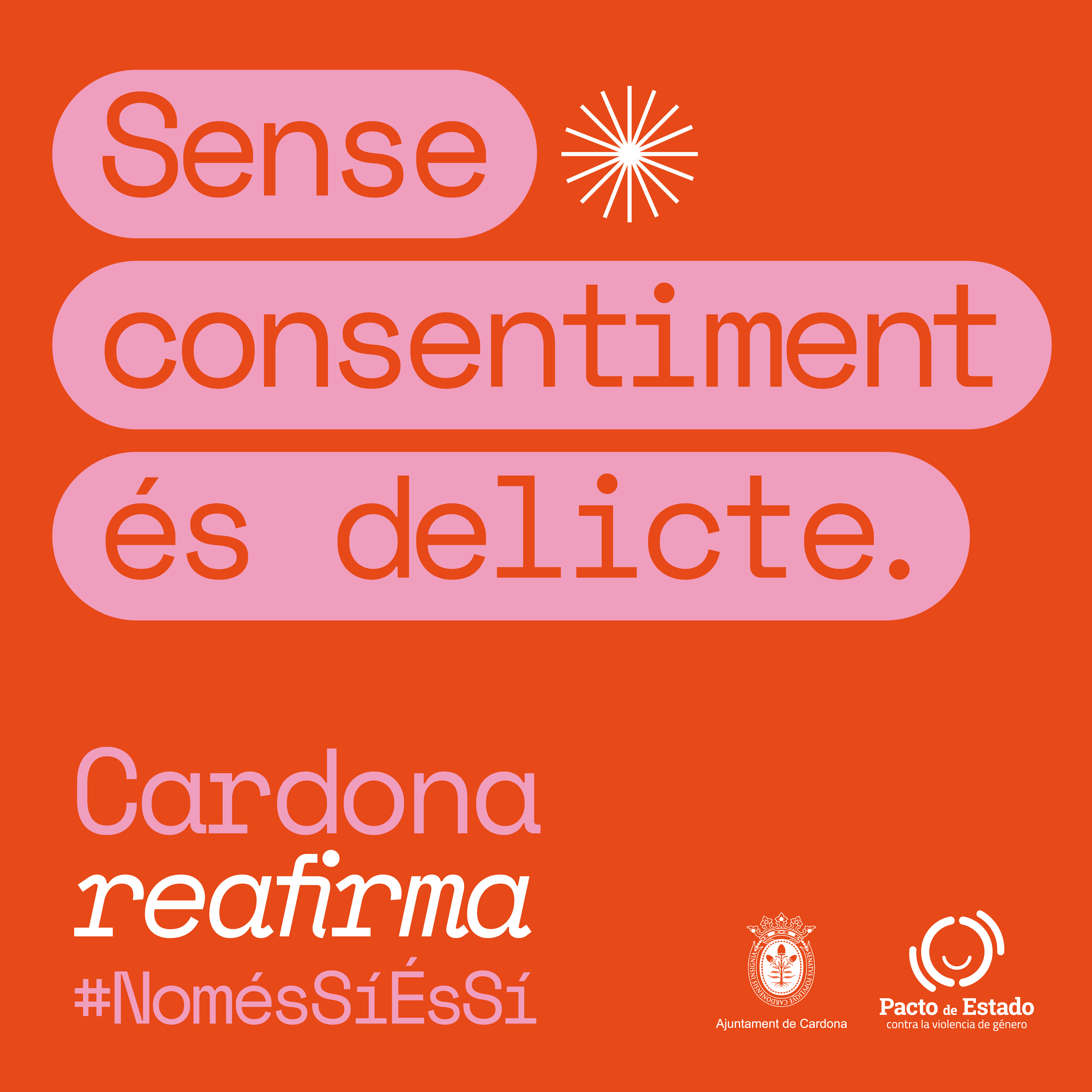 Cardona presenta una campanya per a l'erradicació i prevenció de les violències sexuals 