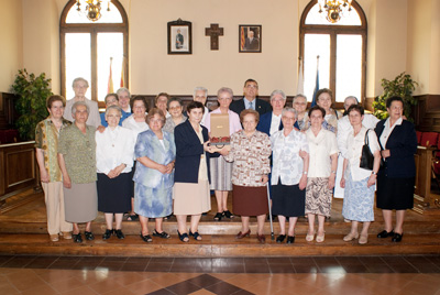 Cardona homenatja la Comunitat de Germanes Josefines de la Residència Sant Jaume 