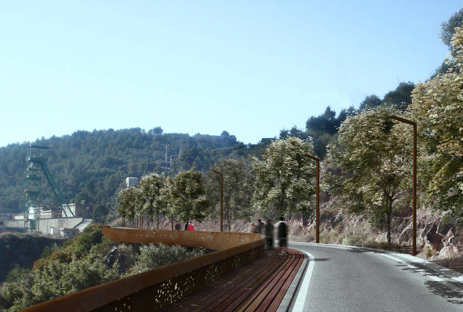 L'Ajuntament inicia el projecte de construcció del vial-balconada de la Vall Salina