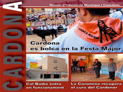Ja és al carrer una nova edició de la revista d'informació de Cardona 