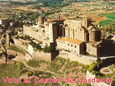 Vota el Castell de Cardona com una de les meravelles de la Catalunya Central!