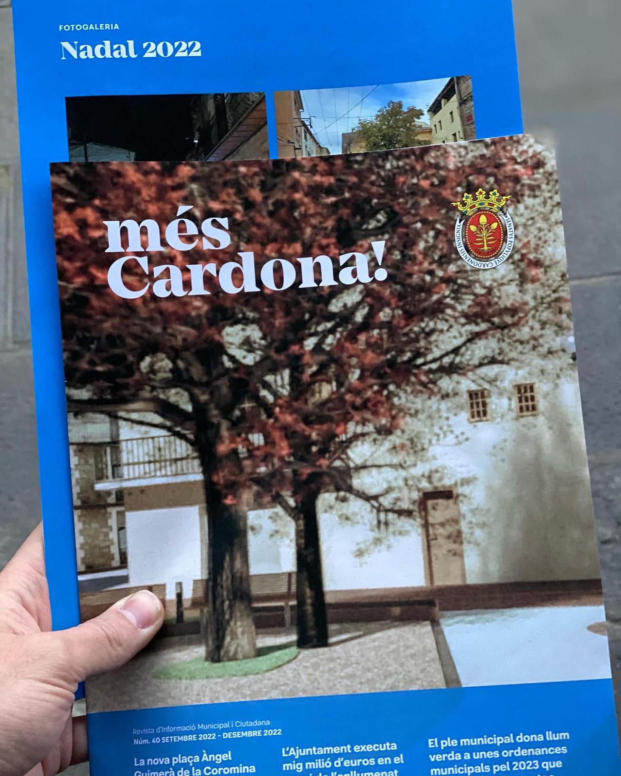 Ja és al carrer el darrer número de la revista municipal 'Més Cardona!'