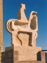 Escultura eqÃ¼estre del comte Borrell II