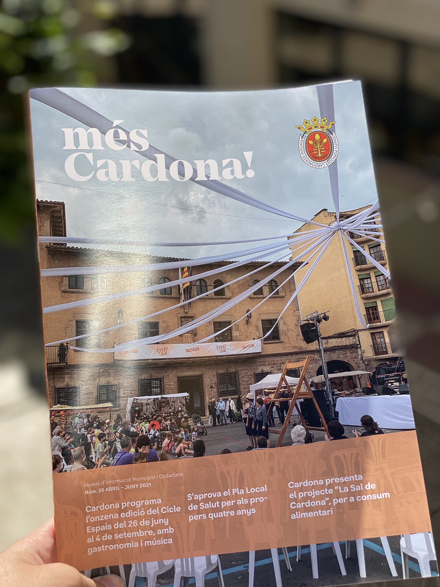 Ja és al carrer el nou número de la revista municipal 'Més Cardona!'