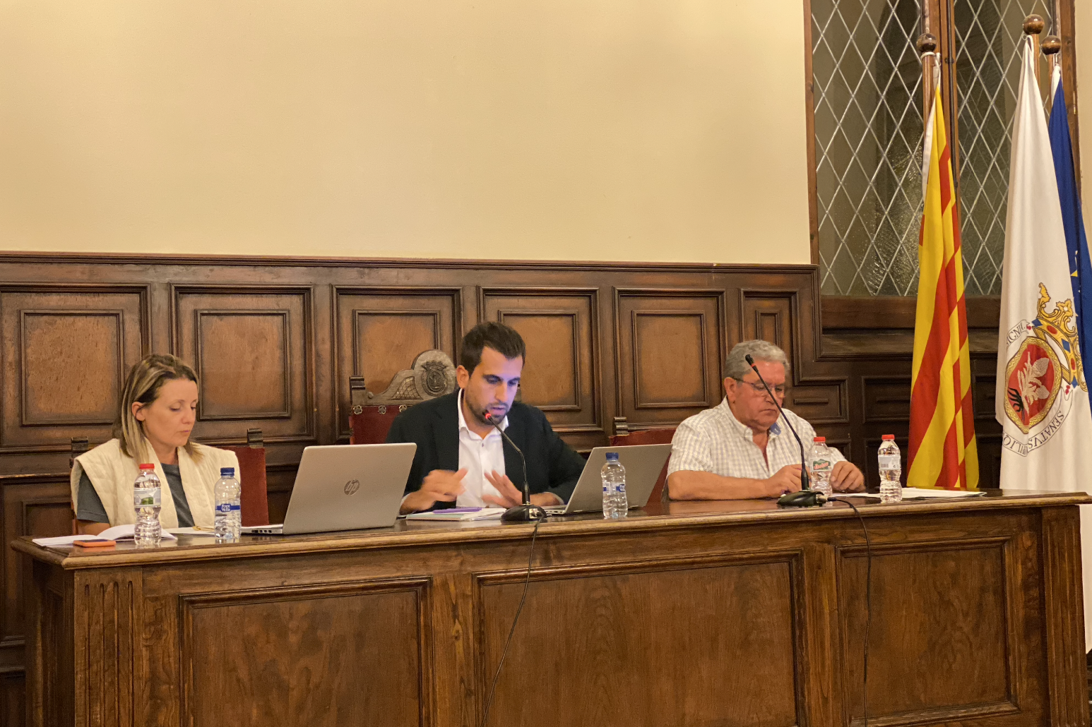El ple municipal celebra la seva primera sessió ordinària de la legislatura