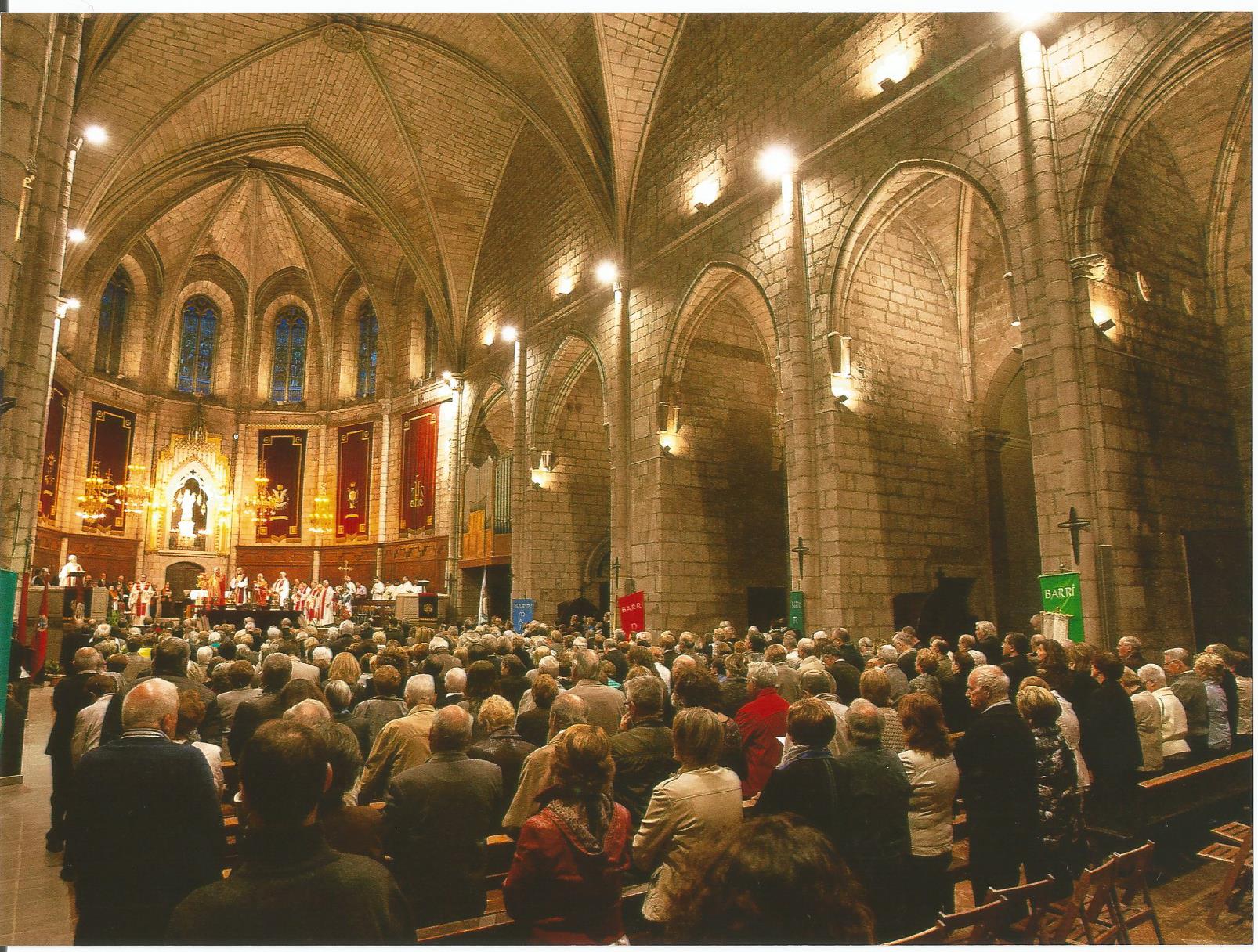 Cardona culmina aquest cap de setmana la celebració dels 625 anys de la consagració del temple parroquial